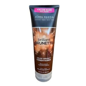John Frieda Brilliant Brunette Color Vibrancy Conditioner 10.1oz - New